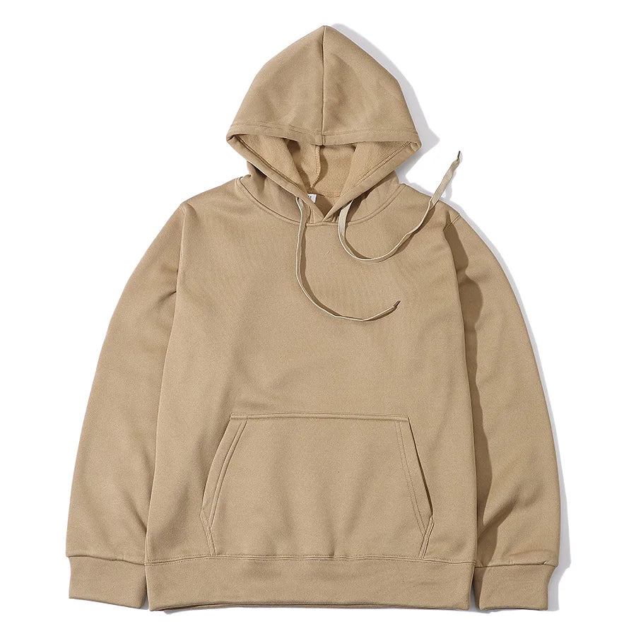 Hoodies Sweatshirts Men Woman Fashion Solid color Red Black Gray Pink Autumn Winter fleece Hip Hop Hoody Male Brand Casual Tops
