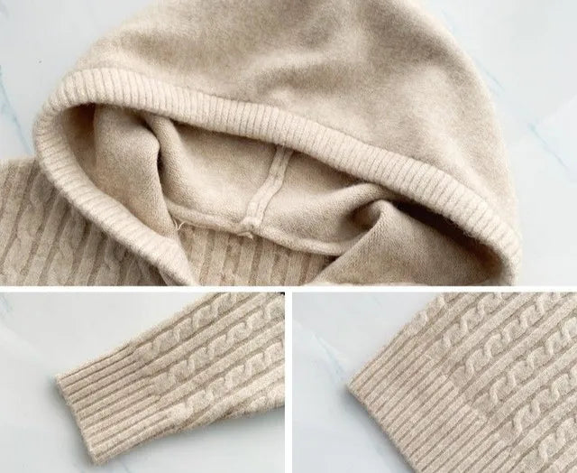 Hoodies Sweatshirt For Women Baggy Sweater Long Sleeve Korean Fashion High Quality Coat Emo Loose Ethnic Style Woman Hooded Tops