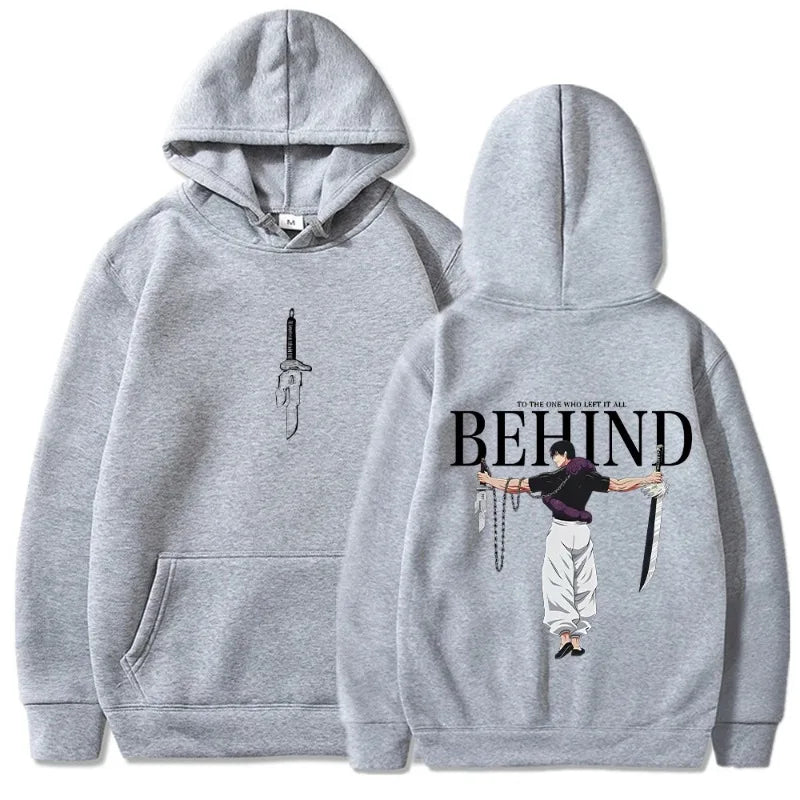Anime Hoodies for Men and Women Fushiguro Toji Manga Hoodies Gothic Sportswear Hip Hop Street Wear Men's Clothing