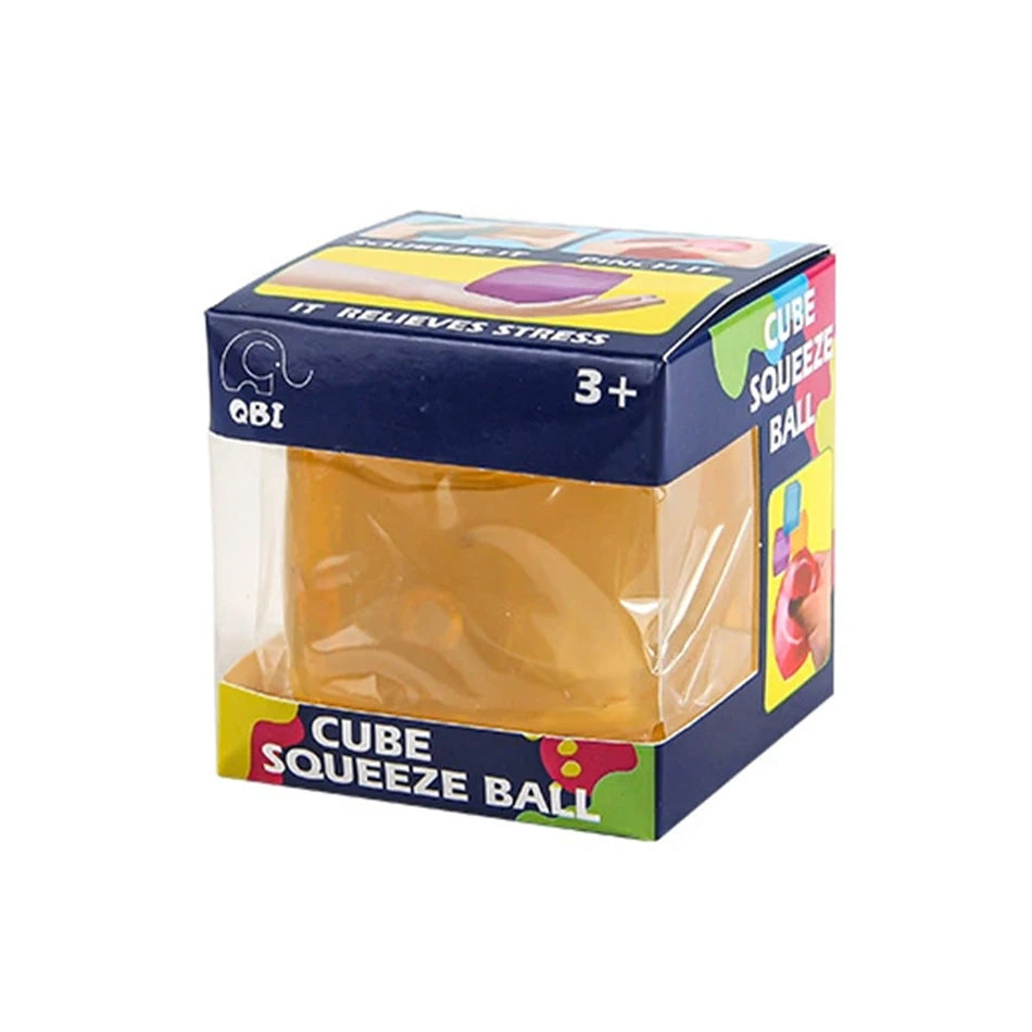 Nee doh Nice Cube,Cute Bear Maltose,Stress Resistant Toy That Relieve Anxiety,Relax And Grip Desktop Decorative With Box Gifts