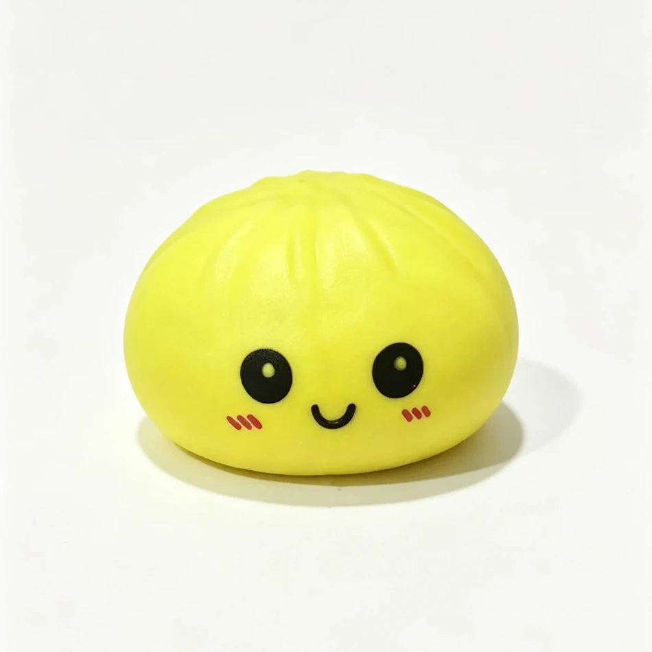 High-quality Colorful Dumpling Squishes Stress Balls Fidget Sensory Toys Antistress Reusable Rebound Squeeze Reliever Toy