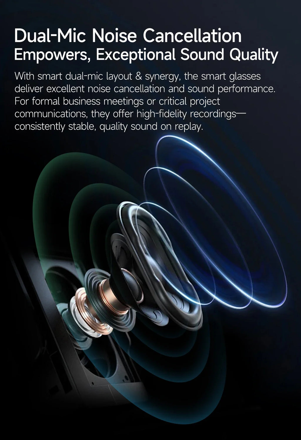 AI Smart Glasses AI Smart Translation AI Smart Question and Answer Interaction 800W HD Camera 290mAh Battery AI Smart Glasses