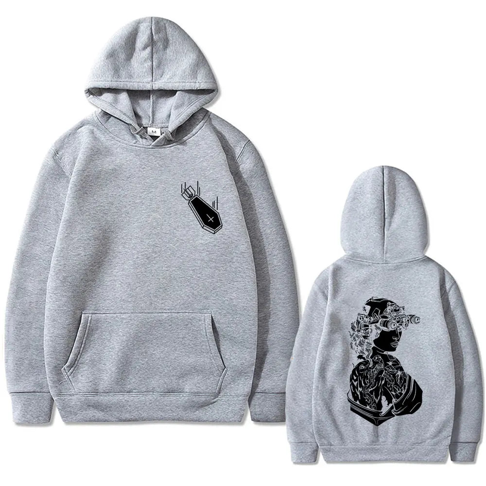 Forward Observations Group Graphic Hoodie Men Women Casual Fleece Cotton Sweatshirt Men's Hip Hop Oversized Hoodies Streetwear