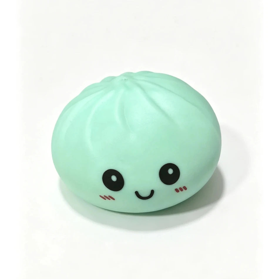 High-quality Soft Dumpling Squishy: Transparent Colorful Squeeze Toy, ASMR Stress Relief Ball, Sensory Fidget Toy For People