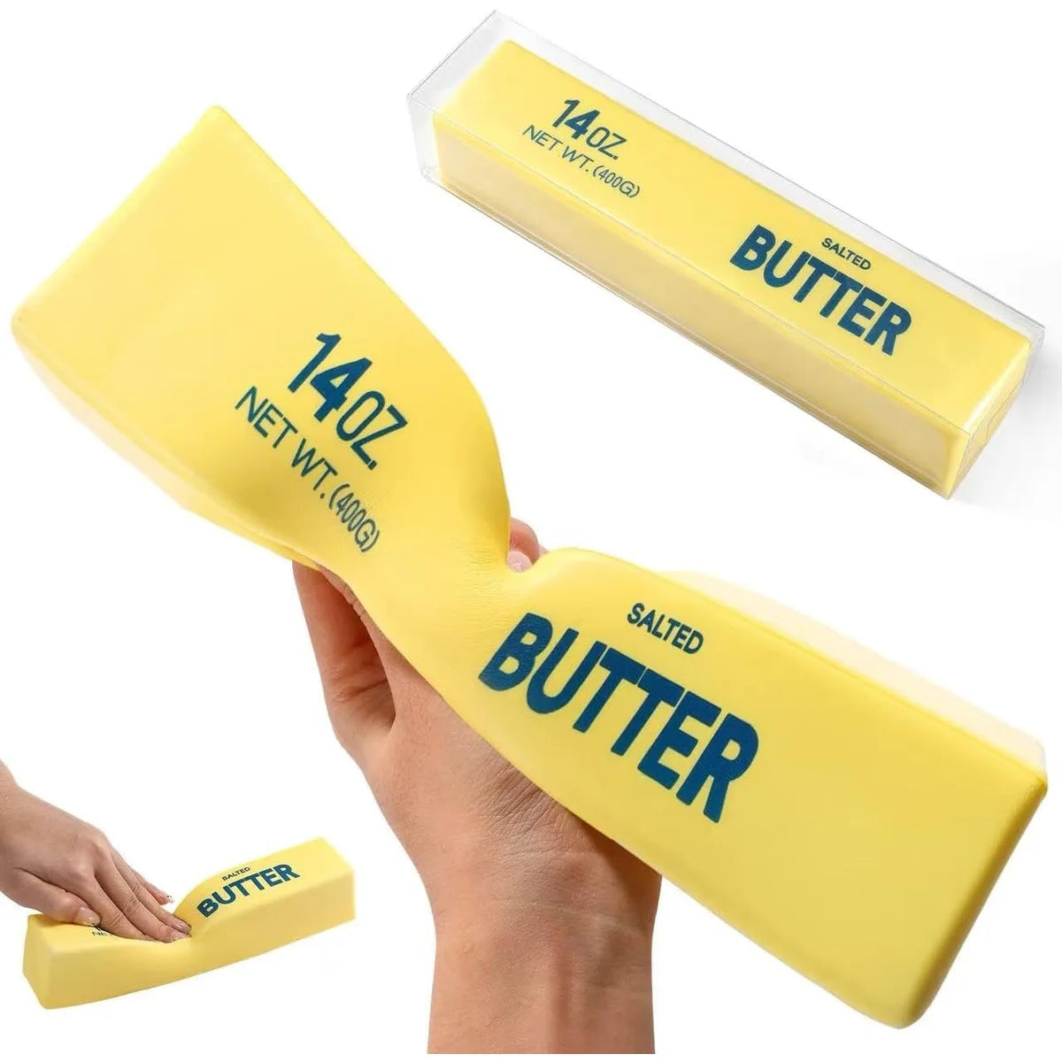 Butter Slow Rising Squishy Large Squishies Butter Slow Rising Squeeze Soft Pu Foam Fidget Toy For Anxiety Sensory Stress Relief