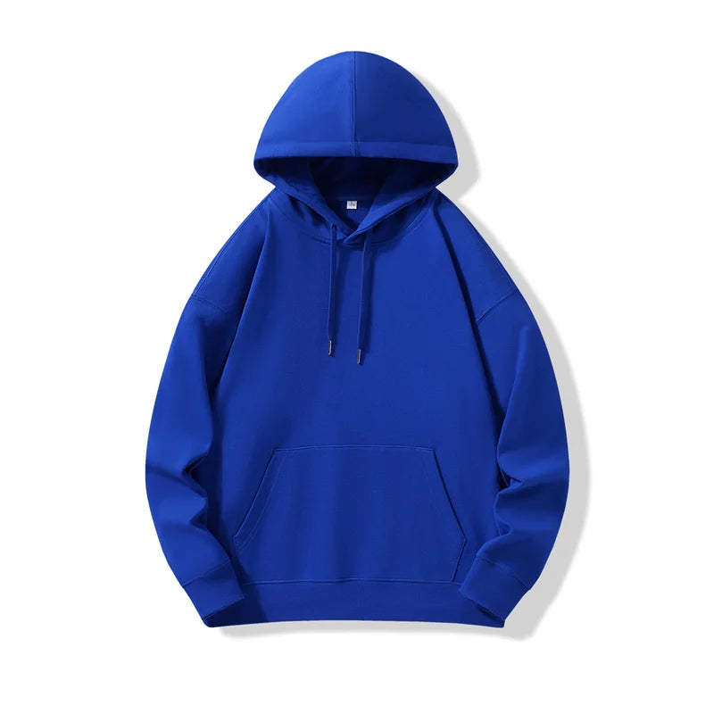 330GSM 100% Cotton Hoodies Men Women DIY Customize Logo Your OWN Design Logo/Picture/Text Customzation Unisex Hooded Sweatshirt