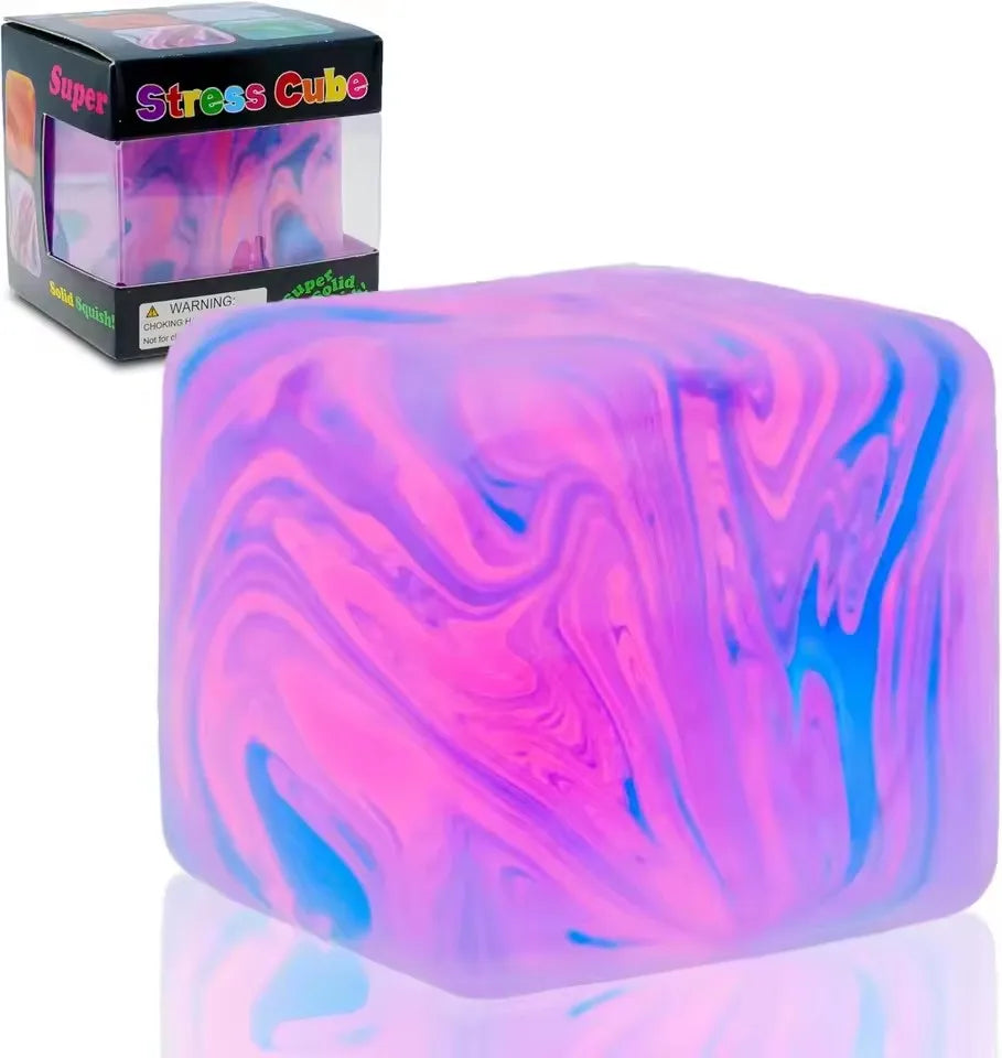 2026newNeedoh Nice Sensory Cube, Anti-Stress Tool for Anxiety and Concentration, Sensory Desk Cube for Adults and Kids