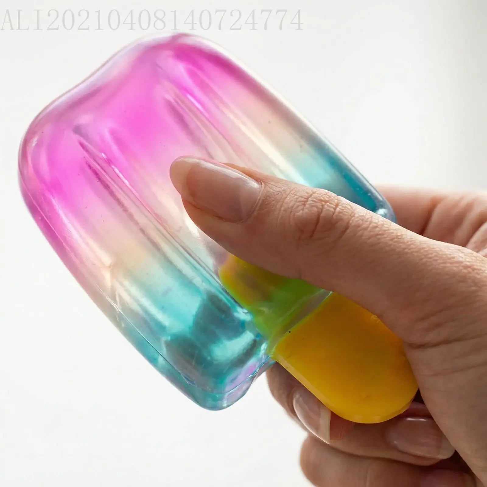 Nee-doh Nice Cream Cone Colorful Ice Cream Shaped Sensory Stress Reliever Fidget Tool for Anxiety & Focus for Adults & Kids