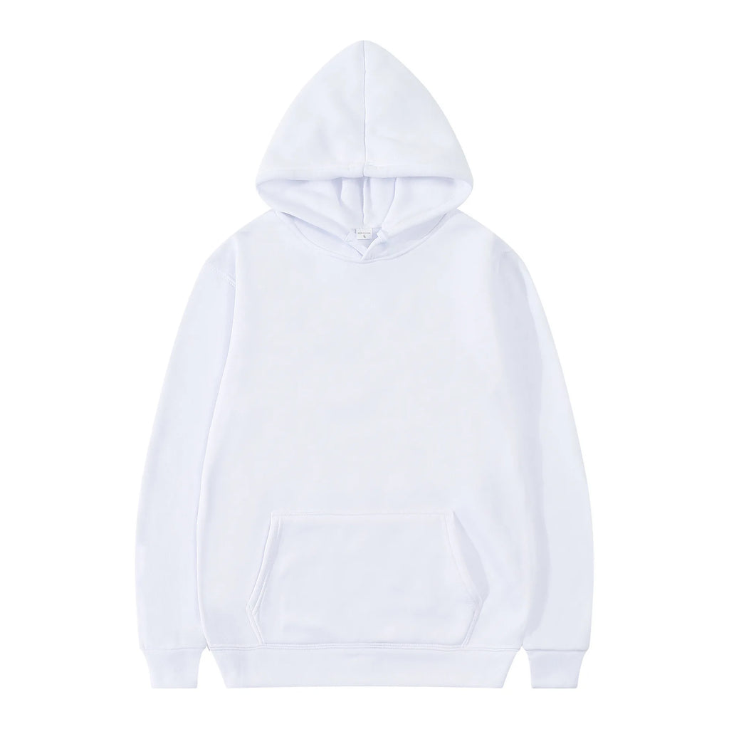 Men Fashion Hooded Sweatshirt Pullover Hoodie Unisex Black White Hoodies For Men Sudaderas Para Hombres Polerones hit product
