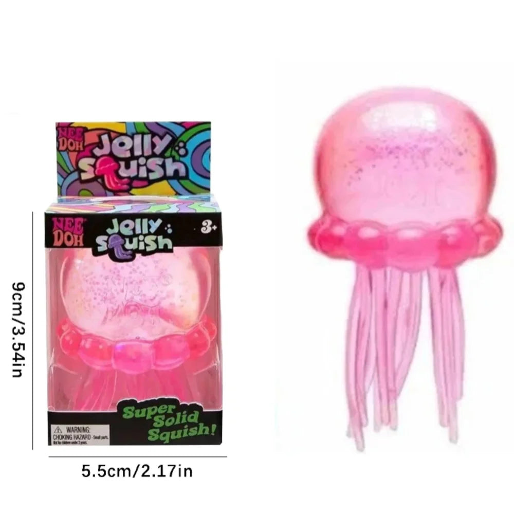 Nee Doh Jellyfish Jelly Squish Stress Toy Fidget Squeeze NeeDoh Trending Special
