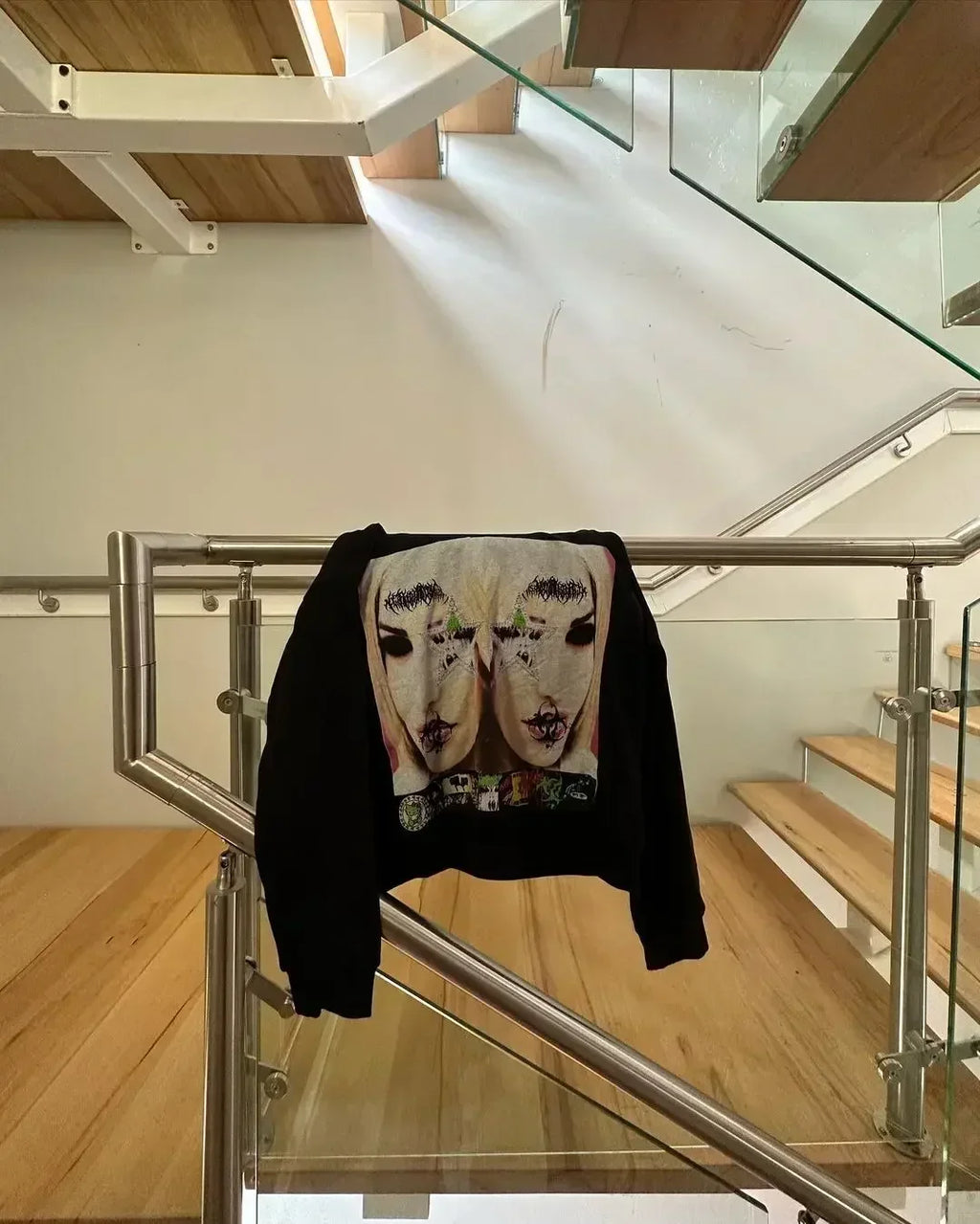 Harajuku Hoodies Women Goth Streetwear Tops Gothic Grunge Couples Sweatshirt Drolandmiller Oversized Hoodie Y2k Clothes