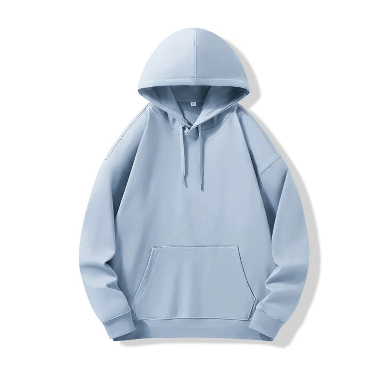 330GSM 100% Cotton Hoodies Men Women DIY Customize Logo Your OWN Design Logo/Picture/Text Customzation Unisex Hooded Sweatshirt