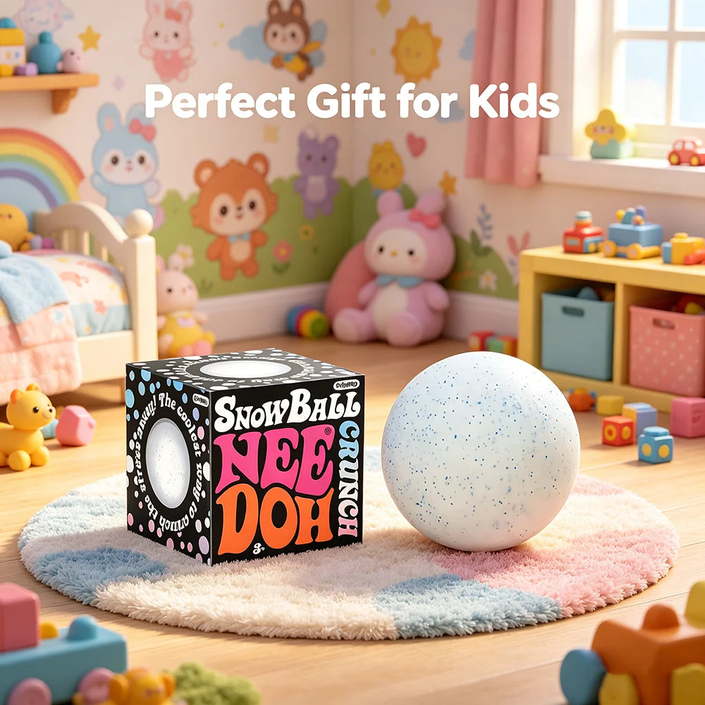 Nee-doh Nice Cream Cone Colorful Ice Cream Shaped Sensory Stress Reliever Fidget Tool for Anxiety & Focus for Adults & Kids
