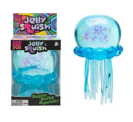 Nee Doh Jelly Octopus Sensory Toy, Water Resistant, Perfect for Boys and Girls