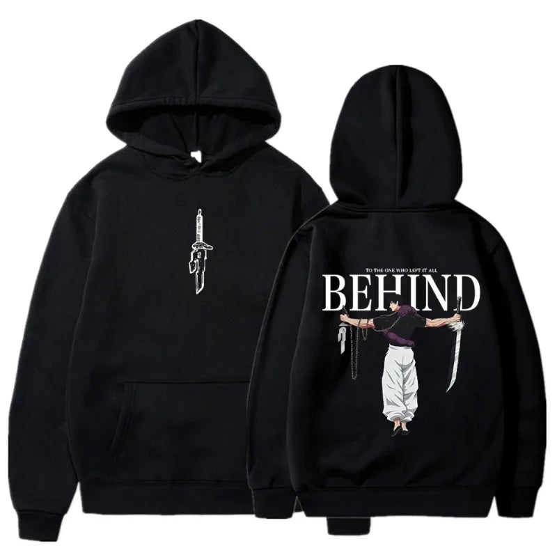 Anime Hoodies for Men and Women Fushiguro Toji Manga Hoodies Gothic Sportswear Hip Hop Street Wear Men's Clothing
