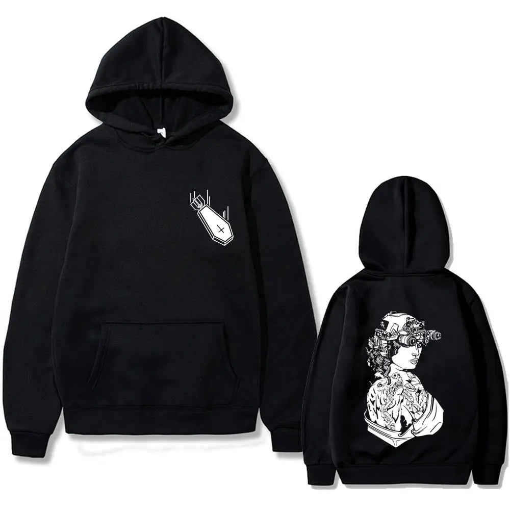 Forward Observations Group Graphic Hoodie Men Women Casual Fleece Cotton Sweatshirt Men's Hip Hop Oversized Hoodies Streetwear