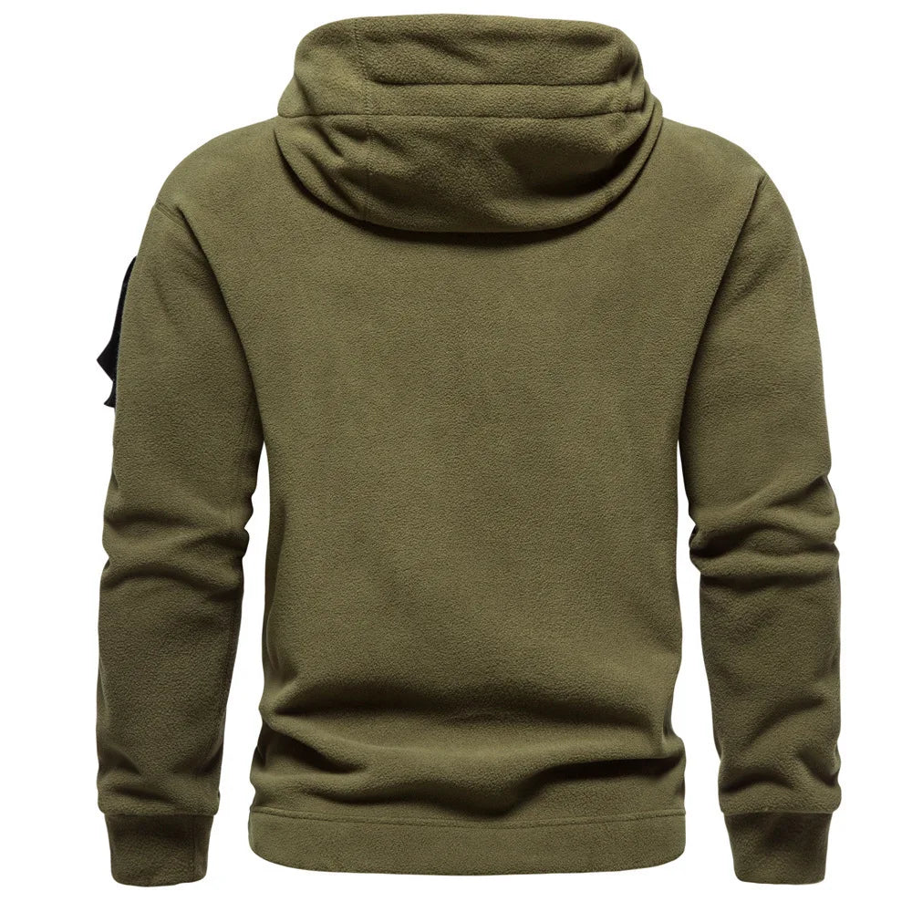 Hoodies for Man 2025 New Men's Tactical Outdoor Men's Hoodie Autumn Winter Thick Hooded Jacket Multifunctional Casual Sportswear