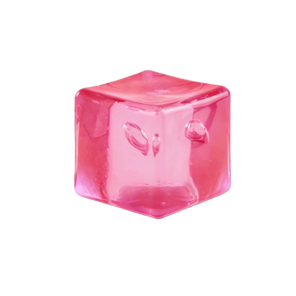 Nee doh Nice Cube,Cute Bear Maltose,Stress Resistant Toy That Relieve Anxiety,Relax And Grip Desktop Decorative With Box Gifts