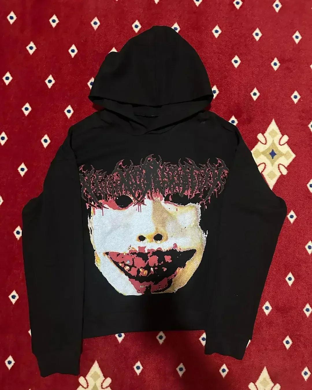 Harajuku Hoodies Women Goth Streetwear Tops Gothic Grunge Couples Sweatshirt Drolandmiller Oversized Hoodie Y2k Clothes