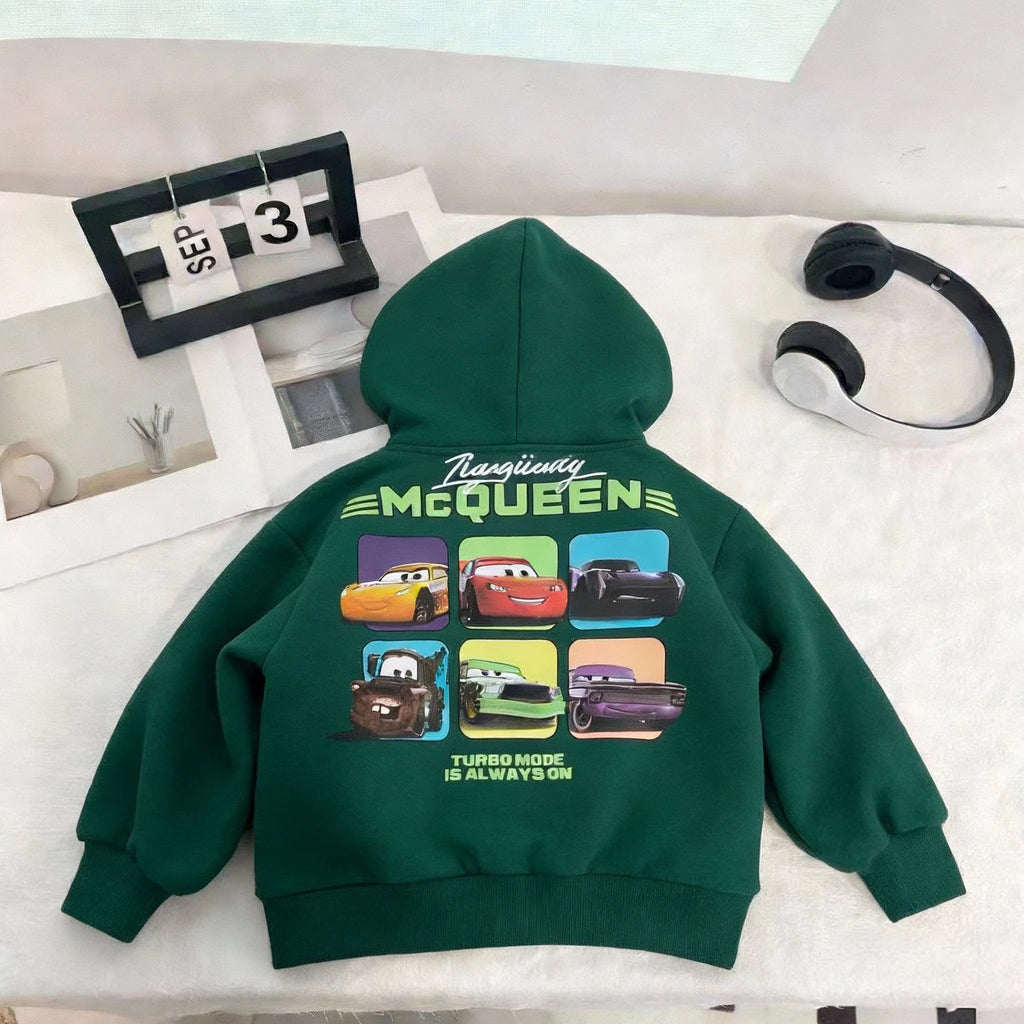 Hoodies For Kids Clothing Spring New Style Cartoon Car Fashion Sweatshirts Tops Hooded Long Sleeved Children's Costume Hoodie