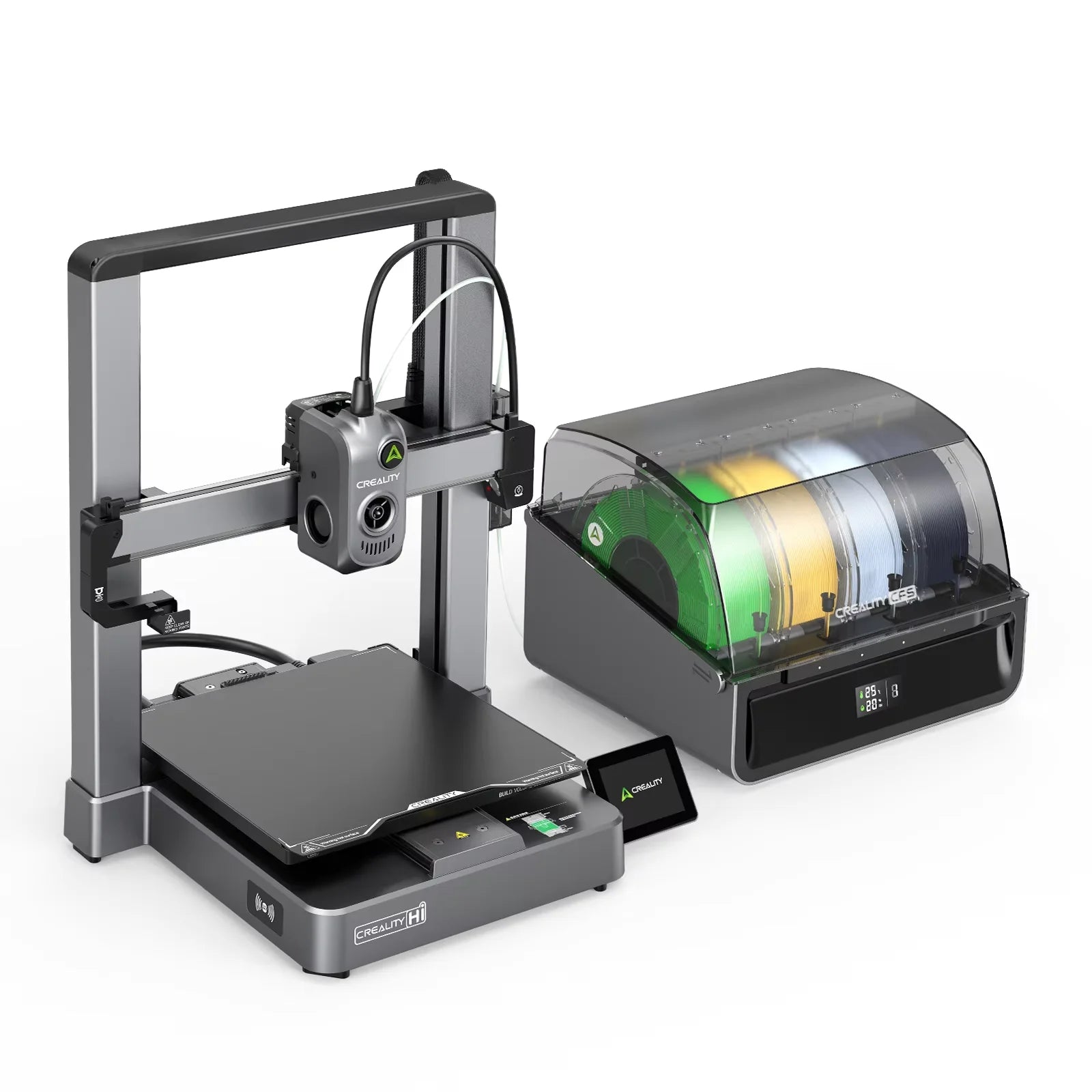 Creality CFS/Hi/Hi Combo 3D Printer Auto Bed Leveling Full Metal Extruder with 500 mm/s 12000 mm/s² max acceleration Fast Print