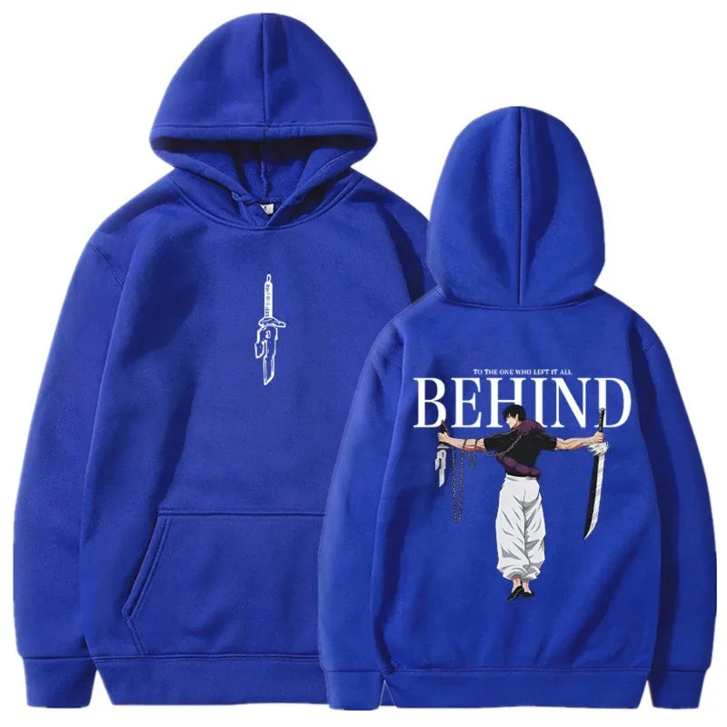 Anime Hoodies for Men and Women Fushiguro Toji Manga Hoodies Gothic Sportswear Hip Hop Street Wear Men's Clothing