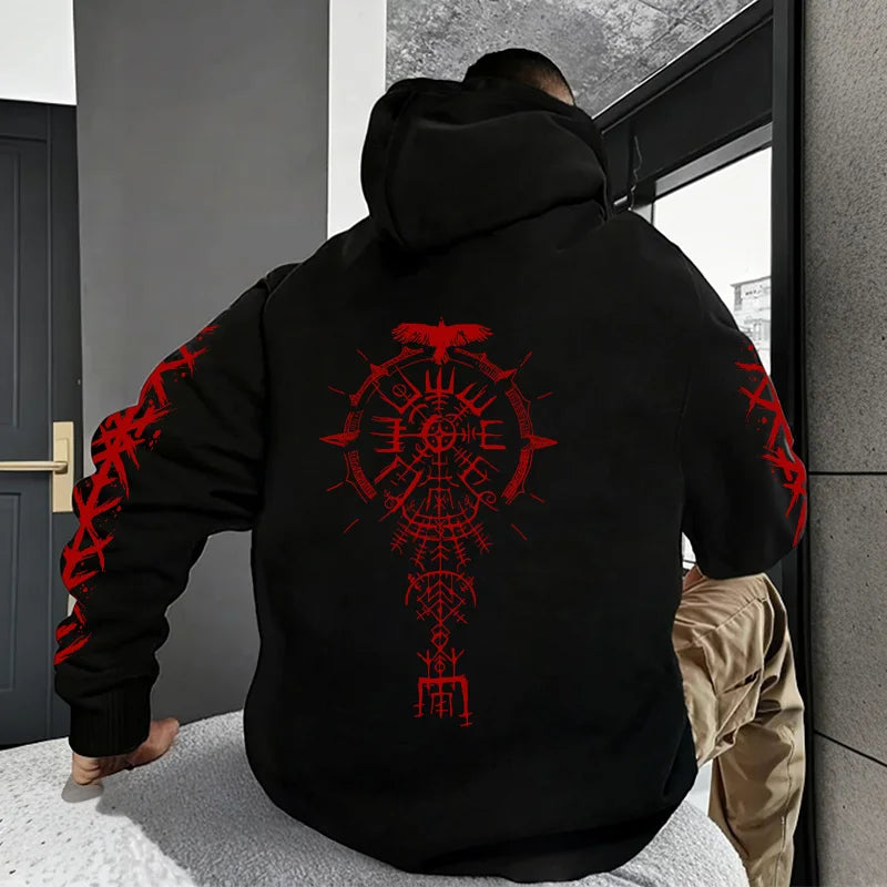 Hoodie Male Daily Casual Fashion Sporty Coats 2025 Autumn New Arrival Men's Sweatshirt High Quality