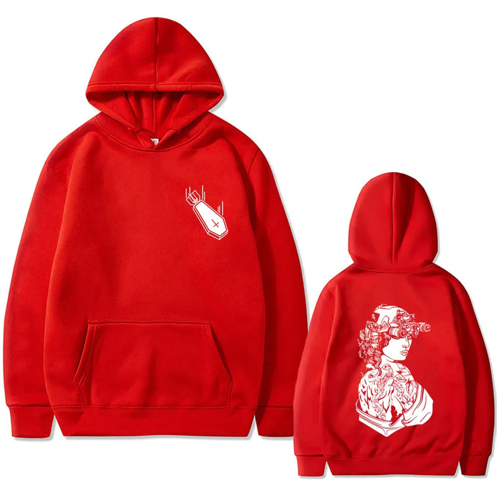 Forward Observations Group Graphic Hoodie Men Women Casual Fleece Cotton Sweatshirt Men's Hip Hop Oversized Hoodies Streetwear