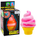 New Nee-doh Nice Cream Cone Colorful Ice Cream Shaped Sensory Stress Reliever Fidget Tool for Anxiety & Focus for Adults & Kids