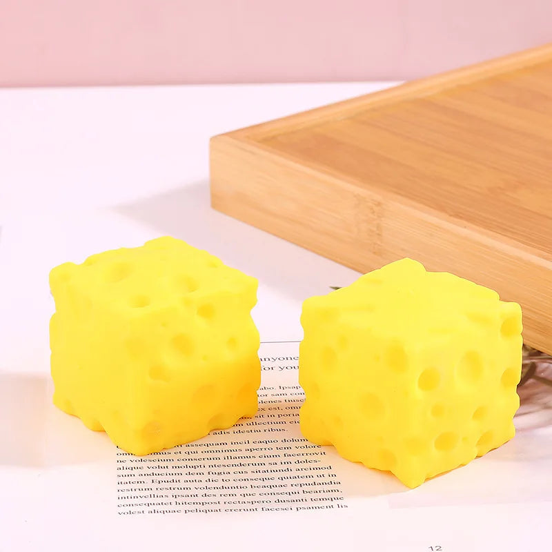 Needoh Cute Ice Cheese Multi Color Toy Soft Soothing Stress Party Gift Desktop Decoration Children Adult Gift