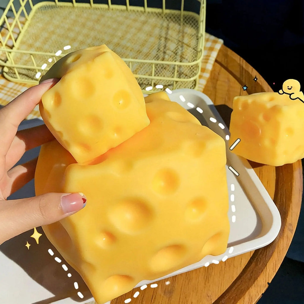 Needoh Cute Ice Cheese Multi Color Toy Soft Soothing Stress Party Gift Desktop Decoration Children Adult Gift