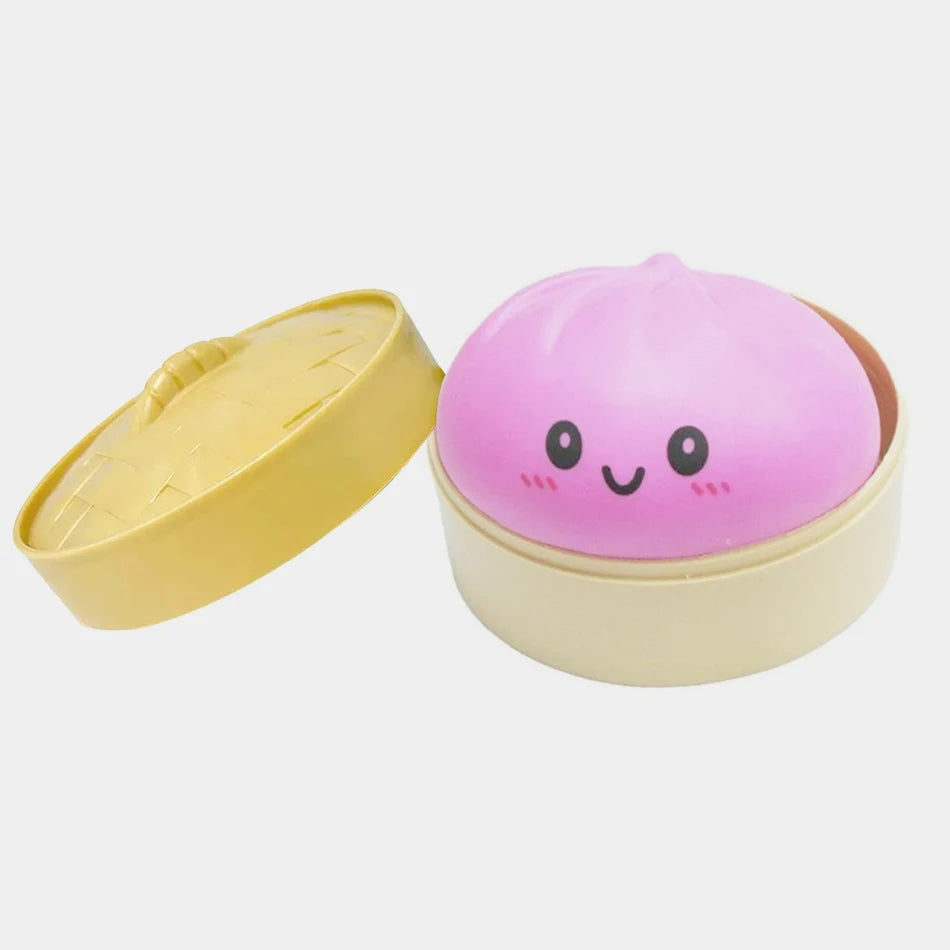 Colorful Simulated Dumpling Squishy Blind box Relaxing Relieve Anxiety Antistress Enhance Happiness Rebound Squeeze Reliever Toy