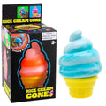 Nee-doh Nice Cream Cone Colorful Ice Cream Shaped Sensory Stress Reliever Fidget Tool for Anxiety & Focus for Adults & Kids