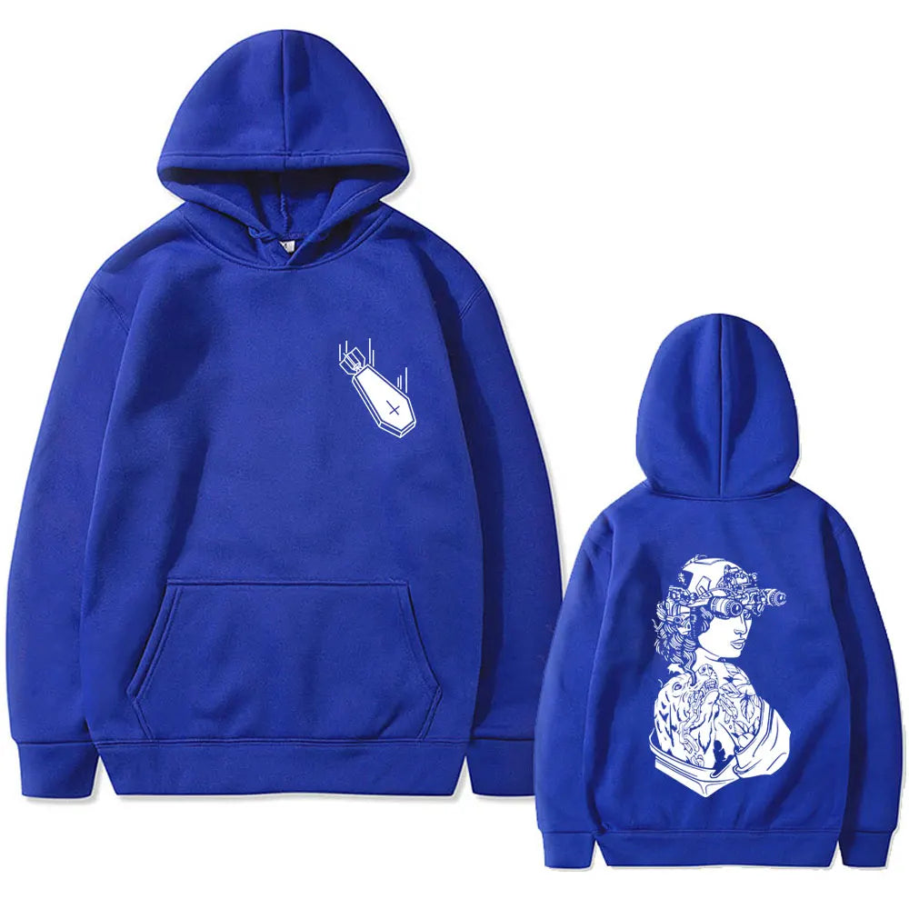 Forward Observations Group Graphic Hoodie Men Women Casual Fleece Cotton Sweatshirt Men's Hip Hop Oversized Hoodies Streetwear