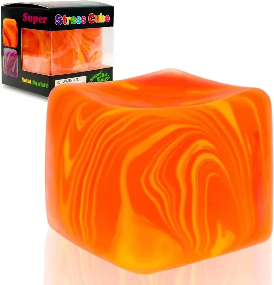 2026newNeedoh Nice Sensory Cube, Anti-Stress Tool for Anxiety and Concentration, Sensory Desk Cube for Adults and Kids