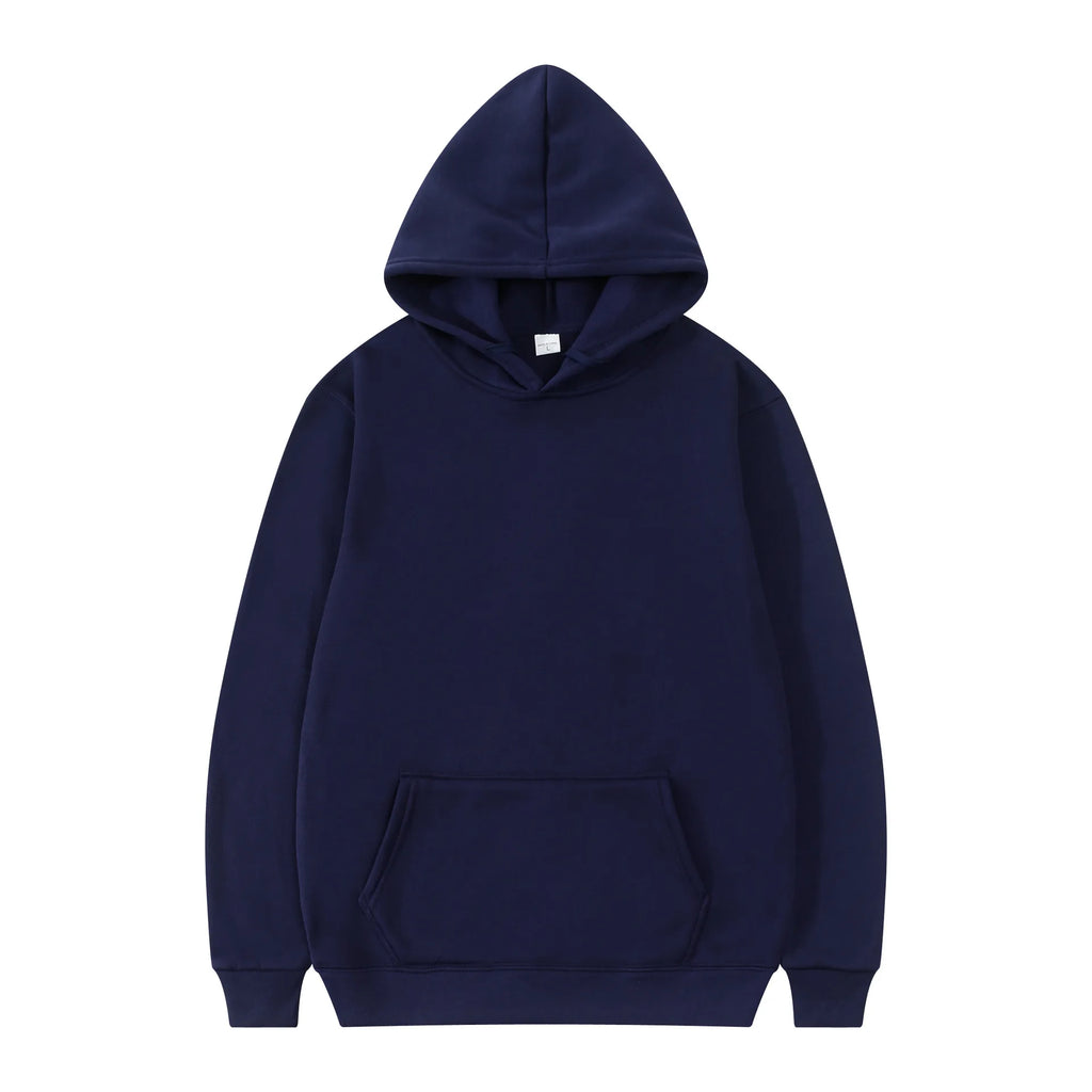 Men Fashion Hooded Sweatshirt Pullover Hoodie Unisex Black White Hoodies For Men Sudaderas Para Hombres Polerones hit product