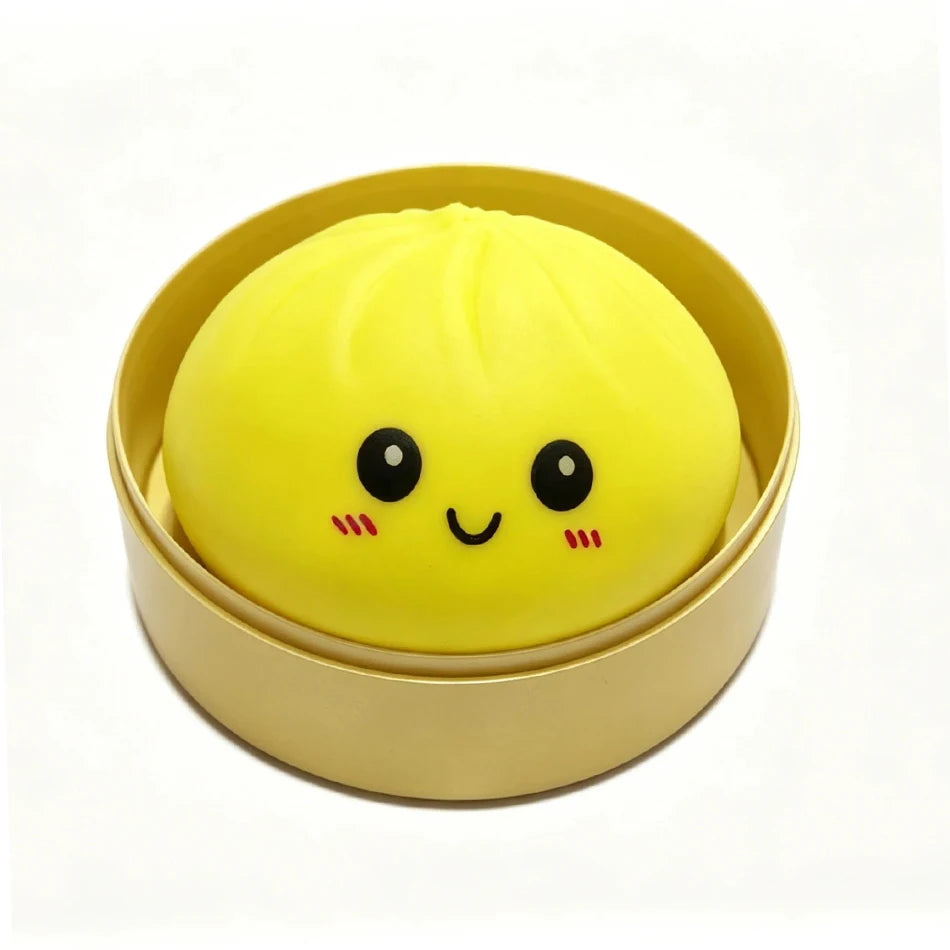 High-quality Colorful Dumpling Squishes Stress Balls Fidget Sensory Toys Antistress Reusable Rebound Squeeze Reliever Toy
