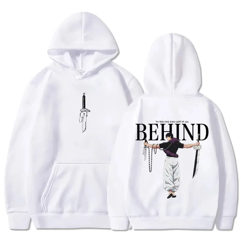 Anime Hoodies for Men and Women Fushiguro Toji Manga Hoodies Gothic Sportswear Hip Hop Street Wear Men's Clothing