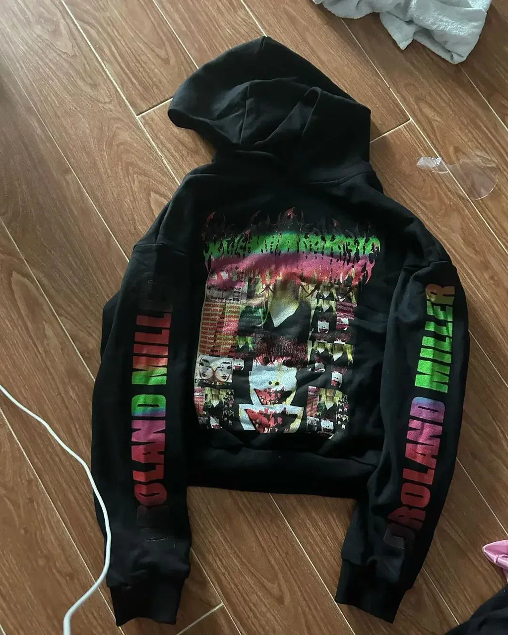 Harajuku Hoodies Women Goth Streetwear Tops Gothic Grunge Couples Sweatshirt Drolandmiller Oversized Hoodie Y2k Clothes