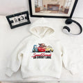 Hoodies For Kids Clothing Spring New Style Cartoon Car Fashion Sweatshirts Tops Hooded Long Sleeved Children's Costume Hoodie