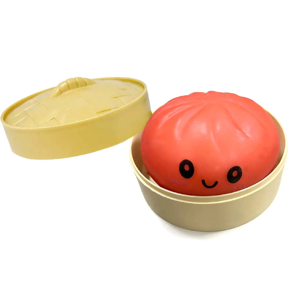 Colorful Simulated Dumpling Squishy Blind box Relaxing Relieve Anxiety Antistress Enhance Happiness Rebound Squeeze Reliever Toy