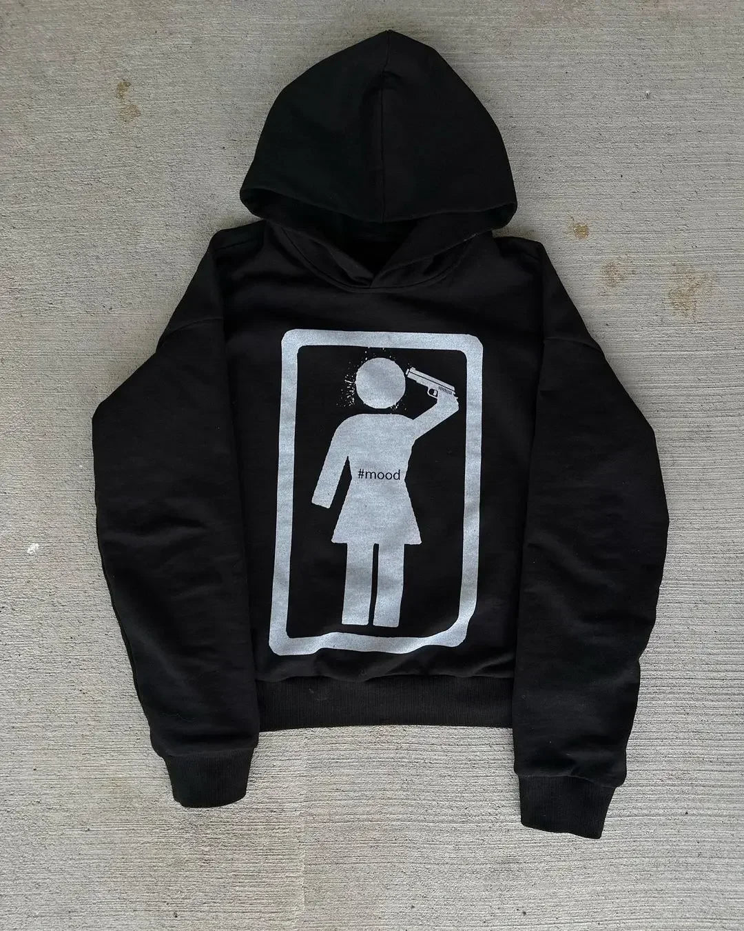 Harajuku Hoodies Women Goth Streetwear Tops Gothic Grunge Couples Sweatshirt Drolandmiller Oversized Hoodie Y2k Clothes