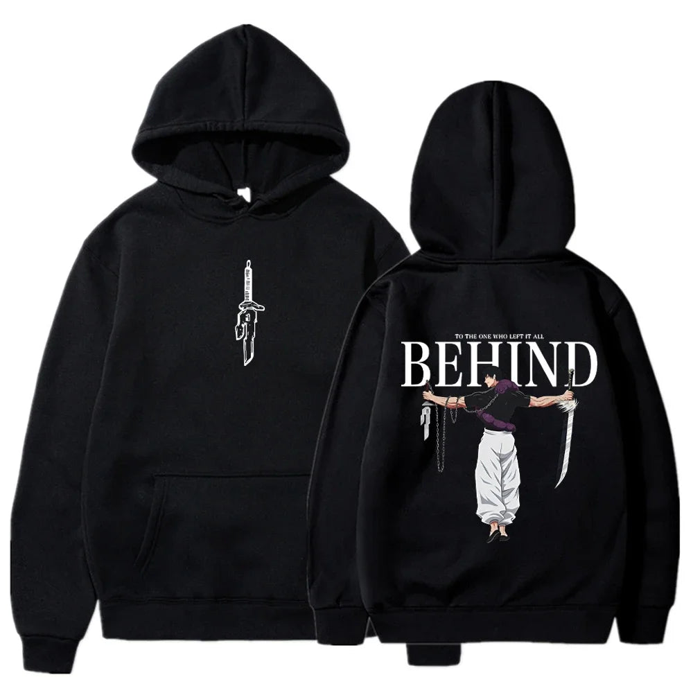 Anime Hoodies for Men and Women Fushiguro Toji Manga Hoodies Gothic Sportswear Hip Hop Street Wear Men's Clothing
