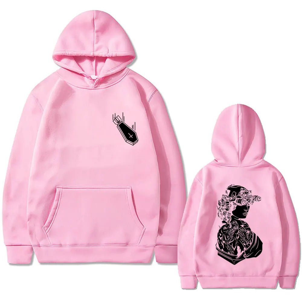 Forward Observations Group Graphic Hoodie Men Women Casual Fleece Cotton Sweatshirt Men's Hip Hop Oversized Hoodies Streetwear