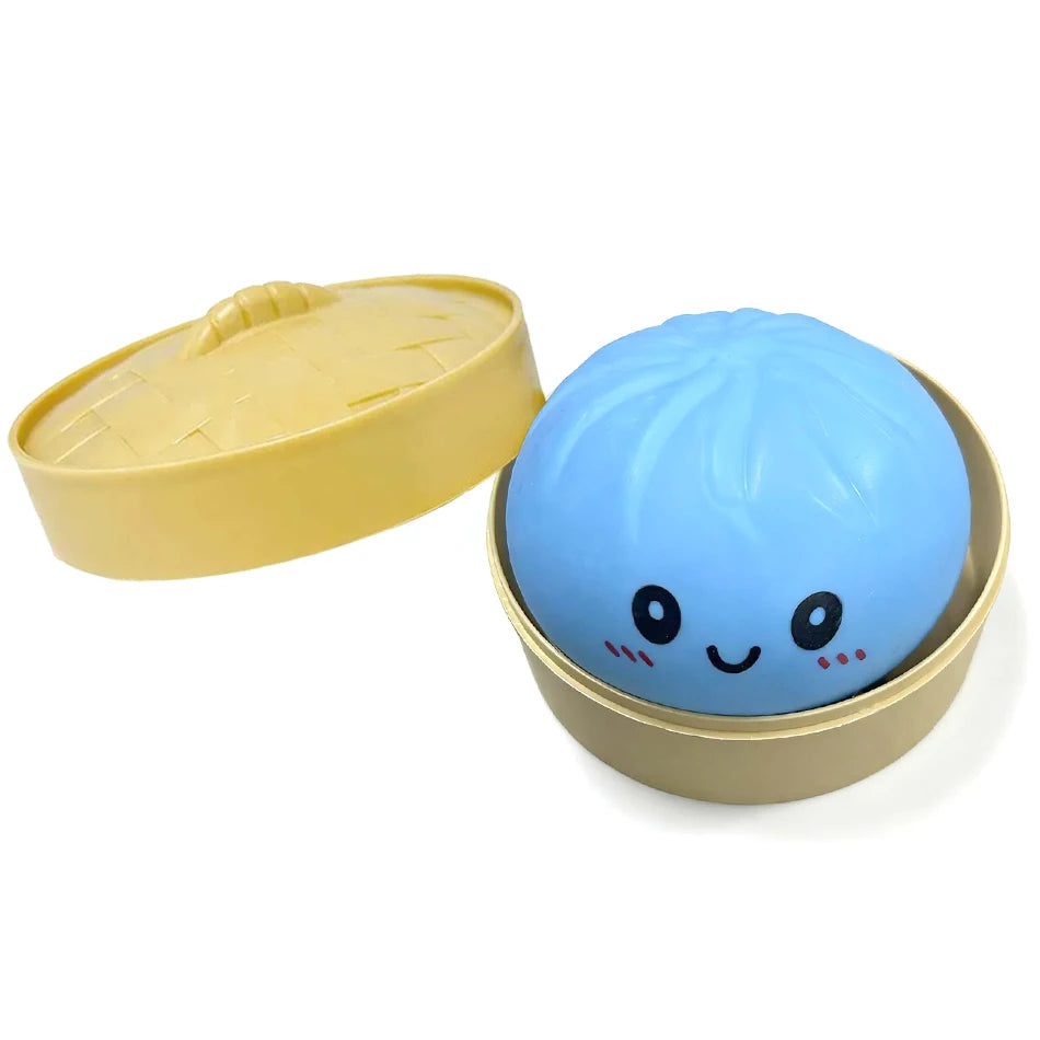 Colorful Simulated Dumpling Squishy Blind box Relaxing Relieve Anxiety Antistress Enhance Happiness Rebound Squeeze Reliever Toy