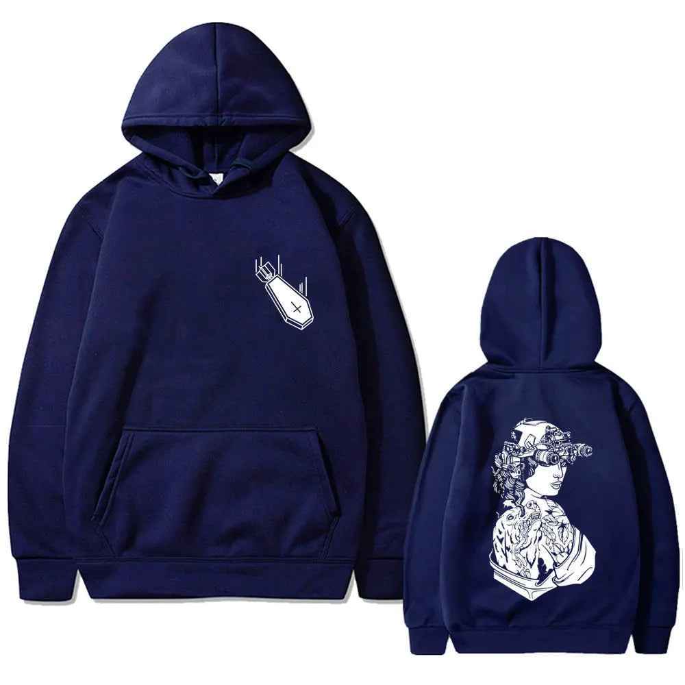 Forward Observations Group Graphic Hoodie Men Women Casual Fleece Cotton Sweatshirt Men's Hip Hop Oversized Hoodies Streetwear