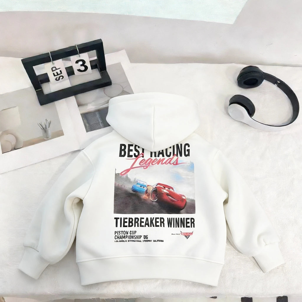 Hoodies For Kids Clothing Spring New Style Cartoon Car Fashion Sweatshirts Tops Hooded Long Sleeved Children's Costume Hoodie