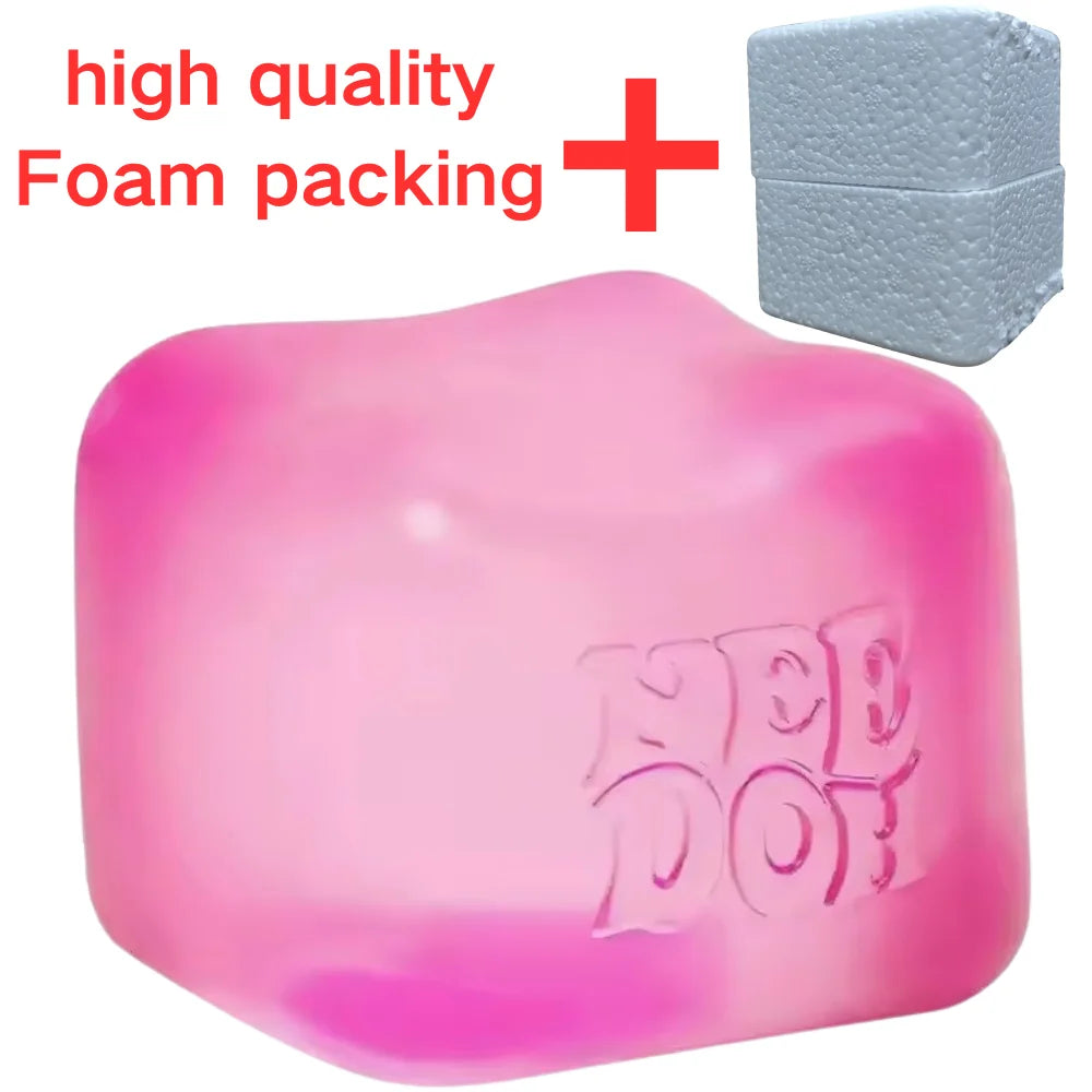 Nee DOH Nice Cube Sensory Fidget Toy Stress Relief Anxiety Relief Premium in Stock for Adults Kids